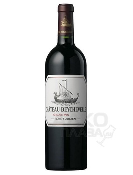 Chateau Beychevelle Grand Cru Classe Saint-Julien AOC - вино Шато Бейшвель Гран Крю Классе Сен-Жюльен 2018 год 0.75 л красное сухое