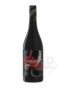 Crudo Organic Nero d’Avola Cabernet Sauvignon Sicilia DOC - вино Крудо Органик Неро д’Авола Каберне Совиньон Сицилия 0.75 л красное полусухое