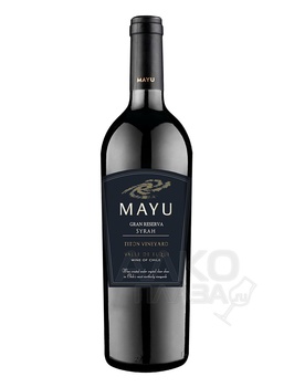Mayu Syrah Gran Reserva - вино Майу Сира Гран Резерва 0.75 л красное сухое