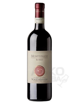 Scacciadiavoli Montefalco Rosso DOC - вино Скаччиадьаволи Монтефалько Россо 0.75 л красное сухое