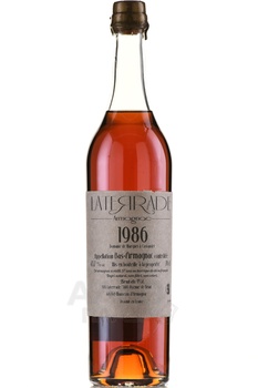 Laterrade Bas Armagnac Brut de Fut 1986 - арманьяк Латеррад Ба-Арманьяк Брют де Фут 1986 год 0.7 л
