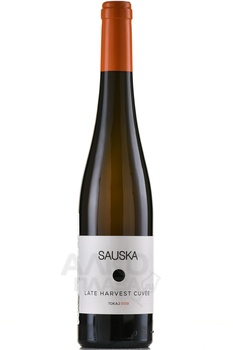 Sauska Late Harvest Cuvee - вино Шаушка Лейт Харвест Кюве 2019 год 0.5 л белое сладкое