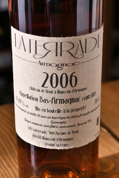 Laterrade Bas Armagnac Brut de Fut 2006 - арманьяк Латеррад Ба-Арманьяк Брют де Фут 2006 год 0.7 л