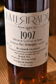 Laterrade Bas Armagnac Brut de Fut 1997 - арманьяк Латеррад Ба-Арманьяк Брют де Фут 1997 год 0.7 л