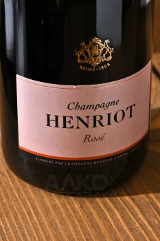 Henriot Brut Rose gift box - шампанское Энрио Брют Розе 0.75 л в п/у