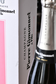 Pierre Gimonnet & Fils Rose de Blancs Premier Cru - шампанское Пьер Жимоне э Фис Розе де Блан Премье Крю Брют 0.75 л брют розовое в п/у