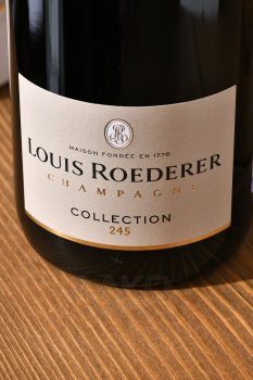 Louis Roederer Collection 245 - шампанское Луи Родерер Коллексьон 245 0.75 л белое брют в п/у