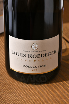 Louis Roederer Collection 246 - шампанское Луи Родерер Коллексьон 246 0.75 л белое брют в п/у