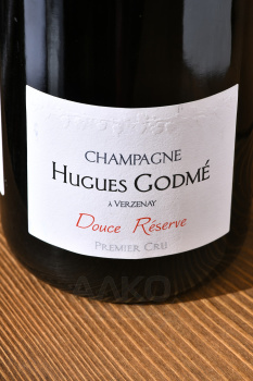 Hugues Godme a Verzenay Douce Reserve Premier Cru - шампанское Гуго Годми а Верзене Дус Резерв Премьер Крю 0.75 л белое сухое