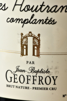 Champagne Geoffroy Les Houtrants Brut Nature Premier Cru - шампанское Шампань Жофруа Ле Утран Брют Натюр Премье Крю 0.75 л белое экстра брют в п/у