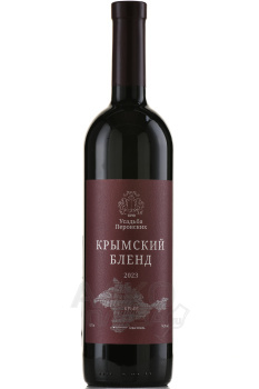 Вино ТЗ Усадьба Перовских Крымский Бленд 0.75 л красное сухое