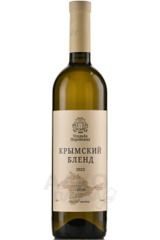 Вино ТЗ Усадьба Перовских Крымский Бленд 0.75 л белое сухое