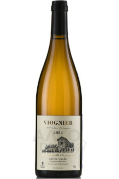 Xavier Gerard Viognier Collines Rhodaniennes - вино Ксавье Жерар Вионье Коллин Роданьен 0.75 л белое сухое