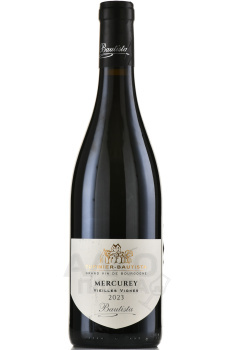 Tupinier-Bautista Mercurey Vieilles Vignes - вино Тюпинье-Ботиста Вьей Винь Меркюре 0.75 л красное сухое