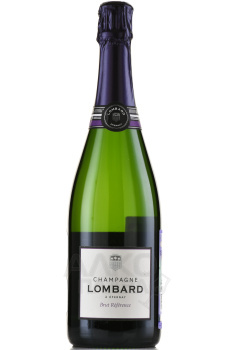 Lombard Reference Brut - шампанское Ломбар А Эперне Реферанс Брют 0.75 л белое брют