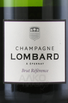 Lombard Reference Brut - шампанское Ломбар А Эперне Реферанс Брют 0.75 л белое брют