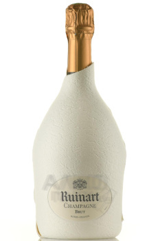 Ruinart Brut - шампанское Рюинар Брют 0.75 л белое брют в чехле