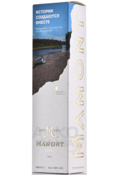 Mamont - водка Мамонт 0.7 л в подарочной упаковке
