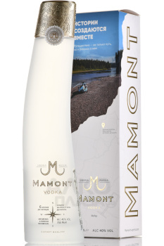 Mamont - водка Мамонт 0.7 л в подарочной упаковке