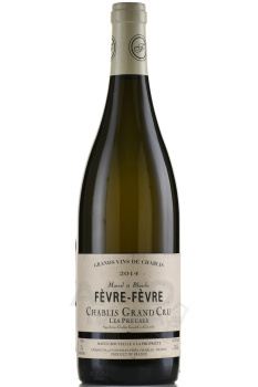Marcel et Blanche Fevre Chablis Grand Cru Les Preuses AOC - вино Марсель и Бланш Февр Шабли Гран Крю Ле През 0.75 л белое сухое