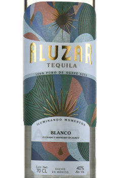Aluzar Tequila Blanco - текила Алюзар Бланко 0.7 л