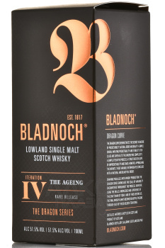 Bladnoch Iteration IV The Decision The Dragon Series - виски Блэднок Зе Эйджинг Итерейшен 4 Серия Дрэгон 0.7 л в п/у