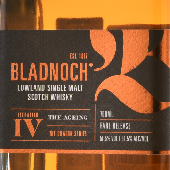 Bladnoch Iteration IV The Decision The Dragon Series - виски Блэднок Зе Эйджинг Итерейшен 4 Серия Дрэгон 0.7 л в п/у