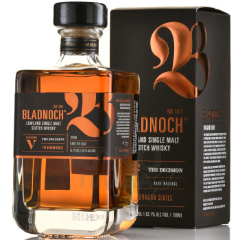 Bladnoch Iteration V The Decision The Dragon Series - виски Блэднок Зе Десижн Итерейшен 5 Серия Дрэгон 0.7 л в п/у