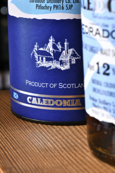 Edradour Caledonia 12 years old in tube - виски Эдрадур Каледония 12 лет 0.7 л в тубе