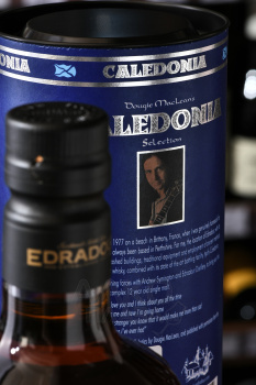 Edradour Caledonia 12 years old in tube - виски Эдрадур Каледония 12 лет 0.7 л в тубе