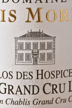 Domaine Louis Moreau Chablis Grand Cru АОС Les Clos des Hospices - вино Шабли Гран Крю АОС Ле Кло де Оспис Домен Луи Моро 0.75 л белое сухое