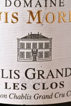 Domaine Louis Moreau Chablis Grand Cru Les Clos - вино Шабли Гран Крю Ле Кло Домен Луи Моро 0.75 л белое сухое