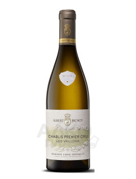 Albert Bichot Domaine Long-Depaquit Chablis Premier Cru Les Vaillons AOC - вино Альберт Бишо Домэн Лон-Депаки Шабли Премье Крю Ле Вайон 0.75 л белое сухое