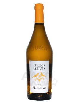Le Clos des Grives Chardonnay Musicienne Cotes du Jura AOC - вино Ле Кло де Грив Шардоне Музисьен Кот дю Жюра 0.75 л белое сухое