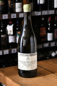 Bernard Defaix Chablis Grand Cru Bougros - вино Бернар Дефе Шабли Гран Крю Бугро 0.75 л белое сухое