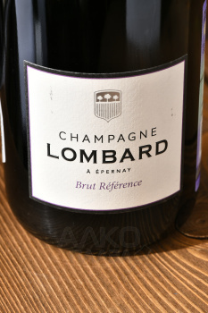 Lombard Reference Brut - шампанское Ломбар А Эперне Реферанс Брют 0.75 л белое брют