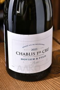 Bovier & Fils Chablis 1er Cru - вино Бовье энд Фис Шабли Премьер Крю 0.75 л белое сухое