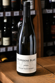 Domaine Pierre Boisson Bourgogne Blanc - вино Домен Пьер Буасон Бургонь Блан 2020 год 0.75 л белое сухое