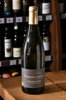 Bourgogne Chardonnay AOC Domaine Francois Chapuis - вино Бургонь Шардоне АОС Домэн Франсуа Шапуи 2022 год 0.75 л белое сухое