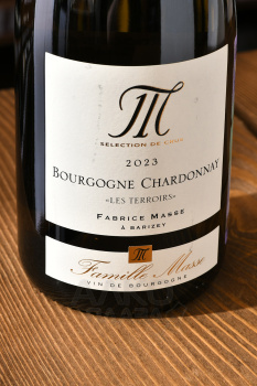 Famille Masse Bourgogne Chardonnay Les Terroirs - вино Фамий Масс Бургонь Шардоне Ле Терруар 0.75 л белое сухое