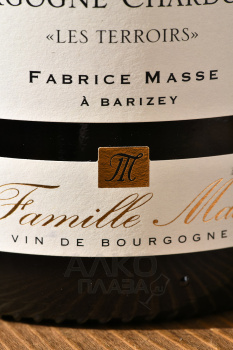 Famille Masse Bourgogne Chardonnay Les Terroirs - вино Фамий Масс Бургонь Шардоне Ле Терруар 0.75 л белое сухое