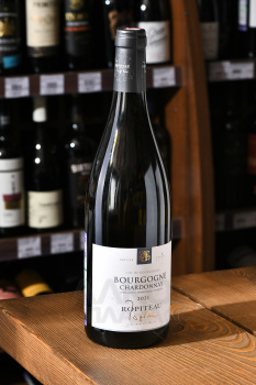 Ropiteau Bourgogne Chardonnay AOC - вино Ропито Бургонь Шардоне АОС 0.75 л белое сухое