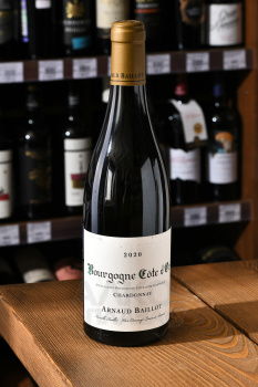 Chardonnay Bourgogne Cote d’Or AOC - вино Арно Байо Шардоне Бургонь Кот д’Ор АОС 2020 год 0.75 л белое сухое