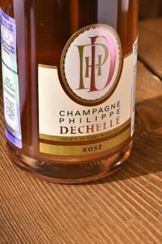 Champagne Philippe Dechelle Rose - шампанское Филипп Дешель Роз 2016 год 0.75 л брют розовое