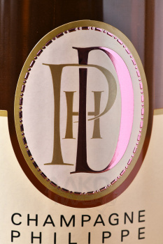 Champagne Philippe Dechelle Rose - шампанское Филипп Дешель Роз 2016 год 0.75 л брют розовое