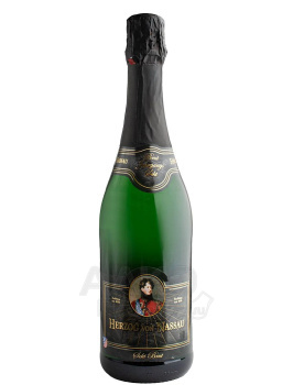 Herzog von Nassau Sekt Brut - игристое вино Герцог Фон Нассау Сект Брют 0.75 л белое брют