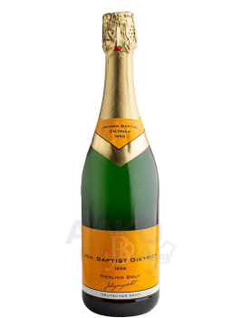 Johann Baptist Dietrich Riesling Brut - игристое вино Йоханн Баптист Дитрих Рислинг Брют 0.75 л белое брют