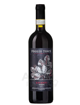 Poggio Tosco Chianti Riserva DOCG - вино Поджио Тоско Кьянти Ризерва 0.75 л красное сухое