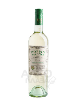 Doppio Passo Pinot Grigio - вино Доппио Пассо Пино Гриджио 0.75 л белое сухое