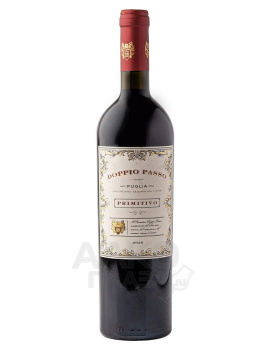 Doppio Passo Primitivo Puglia IGT - вино Доппио Пассо Примитиво 0.75 л красное полусухое